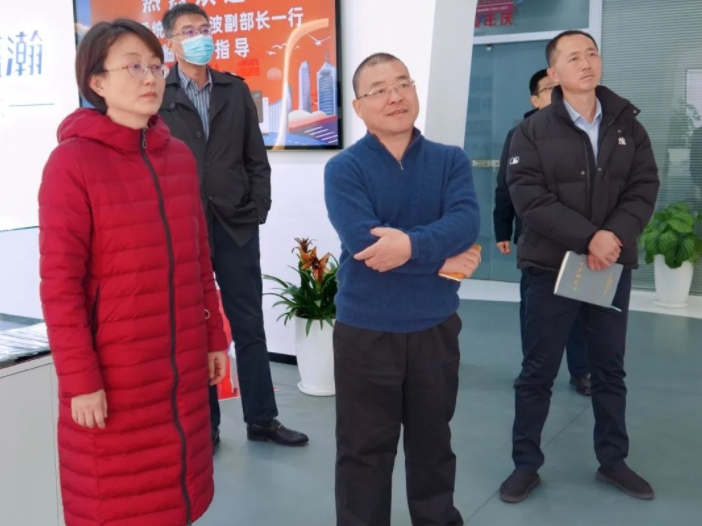 通辽市崂山区委统战部常务副部长、区台港澳办主任陈波一行到访UG环球调研领导